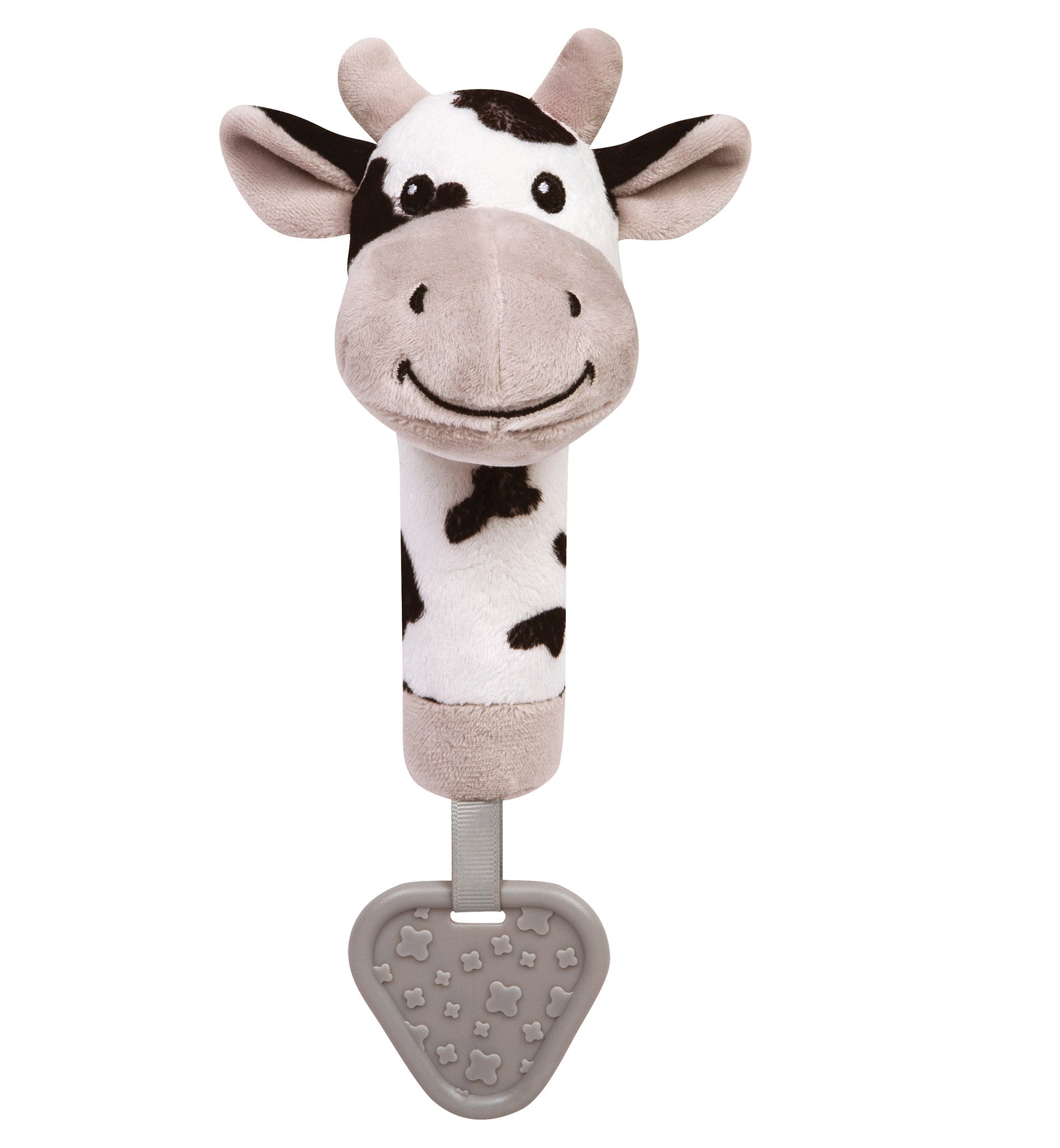 Cow 4 Piece Plush Baby Gift Set Bucket